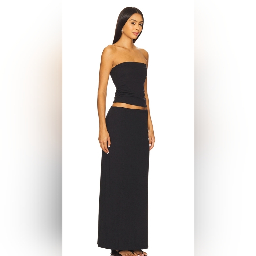 🖤🖤🖤FP Movement by Free People Black Maxi Skirt And Bandeau - Picture 2 of 3
